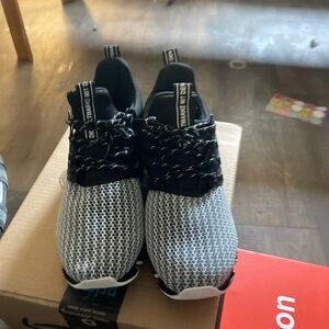 Brand-new shoe size 12 but can fit 11 great for running an outdoor sports